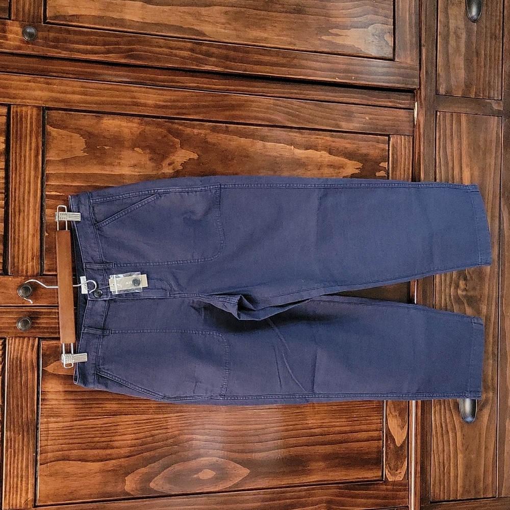 J. Crew Foundry Straight Leg Pants - Navy Blue